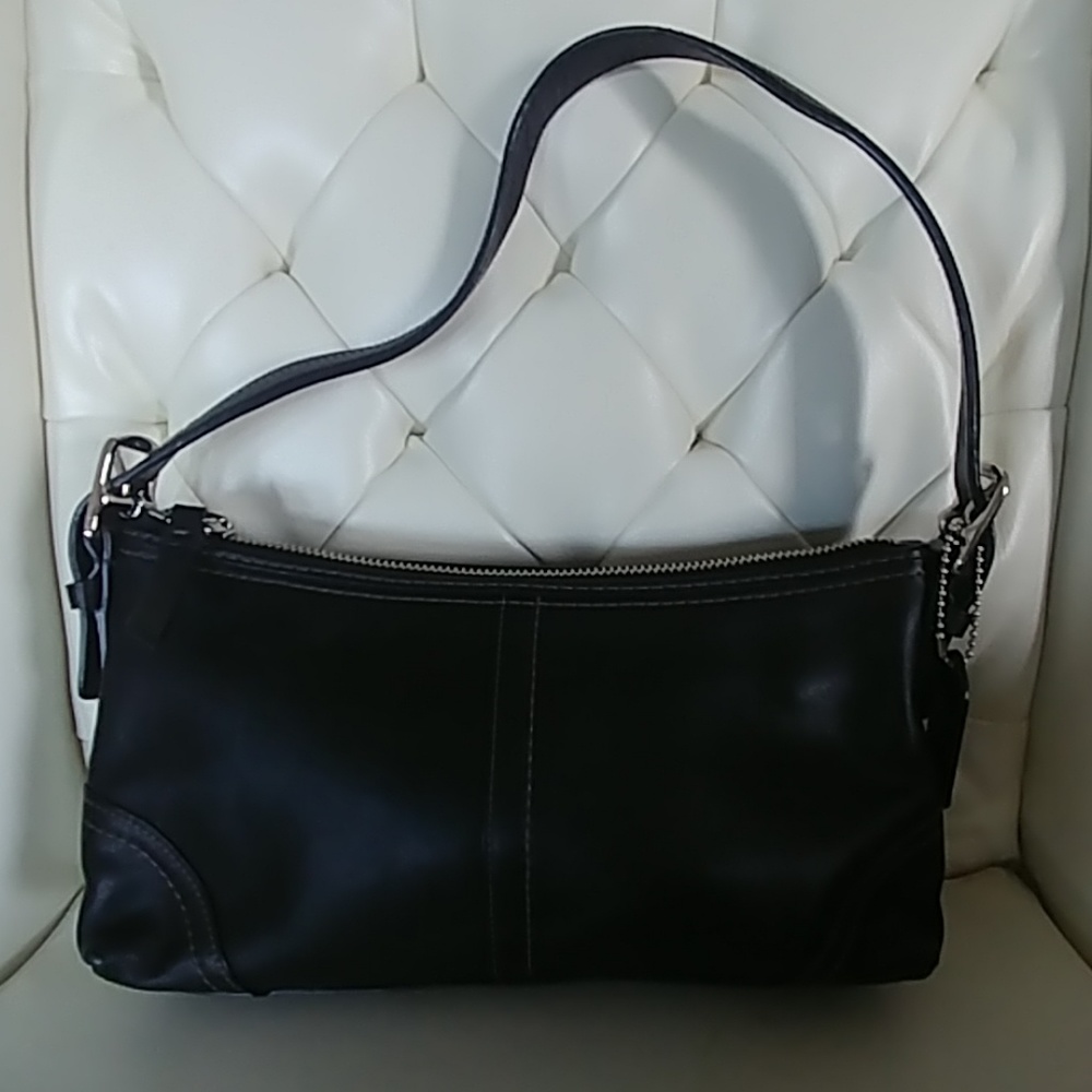Coach leather bag